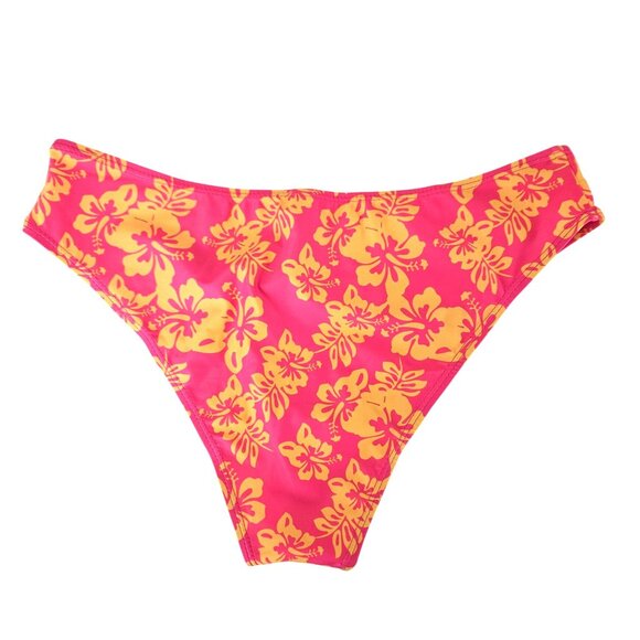 Womens Size Large Floral Halter Tankini Swimsuit Set Tropical Hawaiian Print - Picture 6 of 7